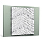Стеновые панели Orac 3D W130 Chevron Белый (миниатюра фото 1)